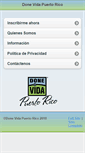 Mobile Screenshot of donevidapuertorico.org